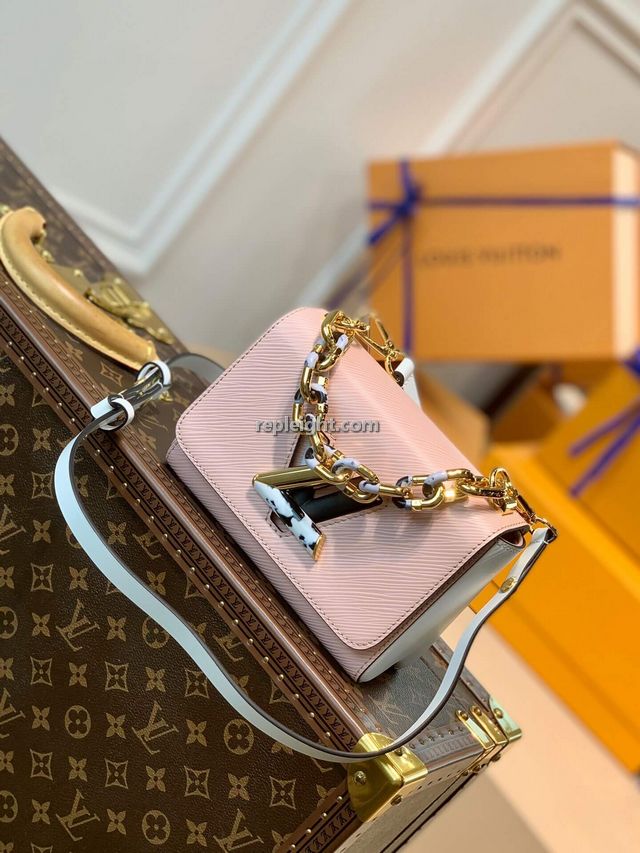 LOUIS VUITTON-M58566 루이비통 핑크 에삐 레더 트위스트 PM