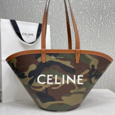 CELINE-196262 셀린느 카키 카모플라쥬 CELINE 프린트 커핀 라지 카바스 백