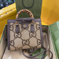 GUCCI-660195 [구찌 다이애나] 점보 GG 스몰 토트백