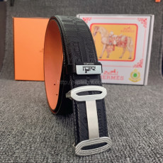 에르메스-HERMES 송아지 가죽 스트랩 38mm