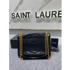 SAINT LAURENT- 6331580EN041000 크링클드 빈티지 가죽 소재의 NIKI 미디엄 체인 백