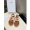 셀린느- CELINE 352392246C.02ET LYMPIA FLAT STRAP SANDAL