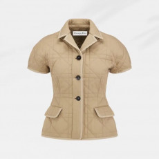 DIOR - 디올 357V25A3355_X1700 퍼프 슬리브 매크로까나쥬 피티드 재킷