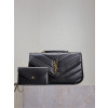 SAINT LAURENT-YSL 801437AAEAX1000 matelassé loulou 스몰백