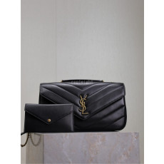 SAINT LAURENT-YSL 801439AAEAX1000 matelassé  loulou 미디엄백