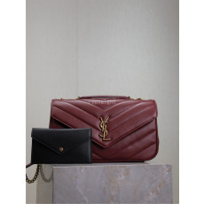 SAINT LAURENT-YSL 801439AAEAX6197 matelassé  loulou 미디엄백