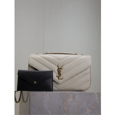 SAINT LAURENT-YSL 801439AAEAX9207 matelassé  loulou 미디엄백