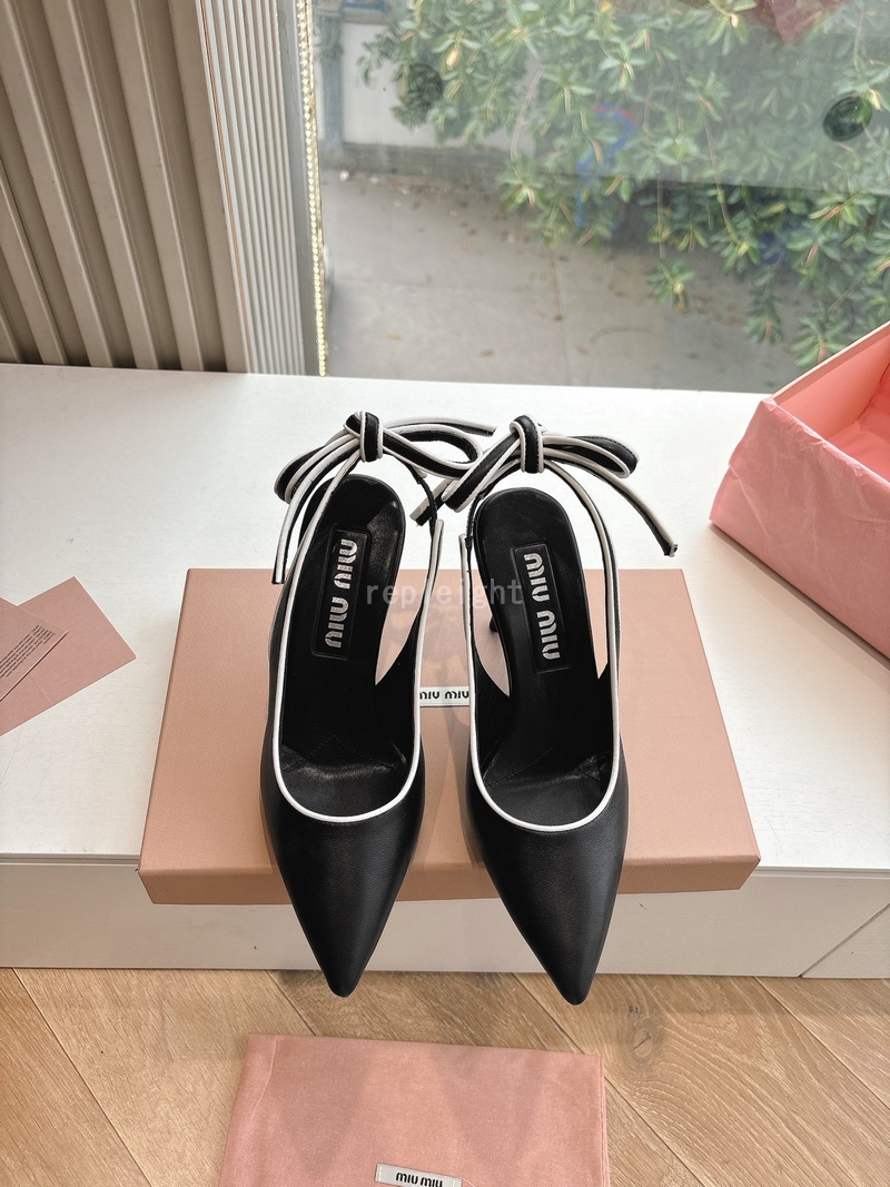 MIUMIU - 미우미우 5I430E_038_F0967_F_085 슬링백 펌프스