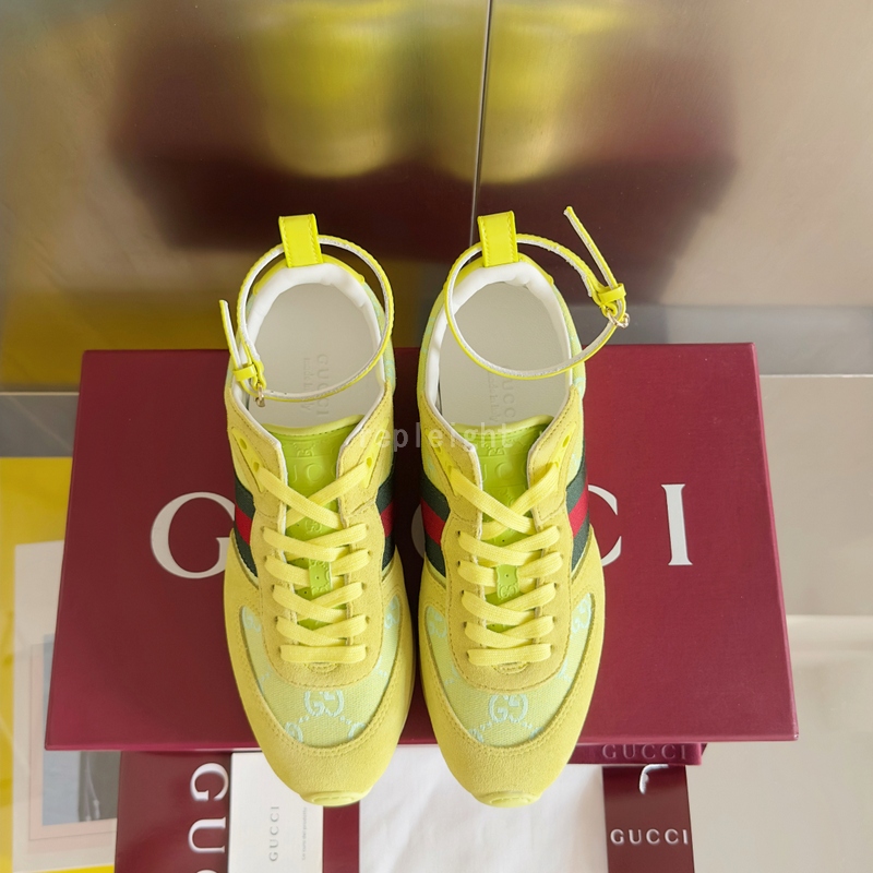 GUCCI- 구찌 832918 AAEZM 3548  여성 구찌 리-모션 스니커즈