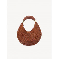 CHLOE-끌로에 CH25US902P0826M Clay Brown 라피아 Summer Banana 호보백
