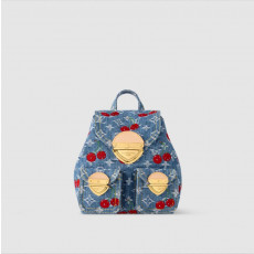 LOUIS VUITTON-루이비통 M13679 모노그램 체리 데님 LV x TM 베니스 NM