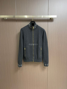 LOUIS VUITTON-루이비통 1AGJWH 더블 페이스 니트 울 트래블 블루종