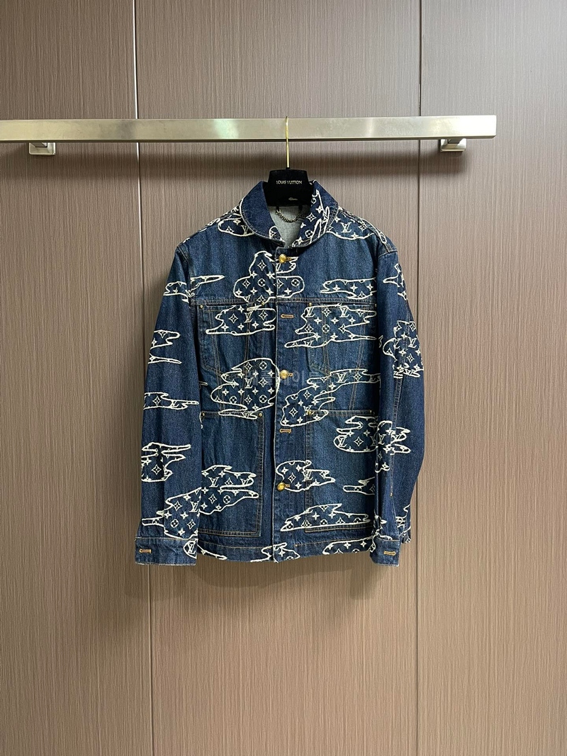 LOUIS VUITTON-루이비통 NEW Monogram Denim Workwear Blouson