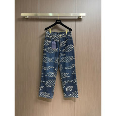 LOUIS VUITTON-루이비통 1AGIV2 Monogram Denim Tailored Pants