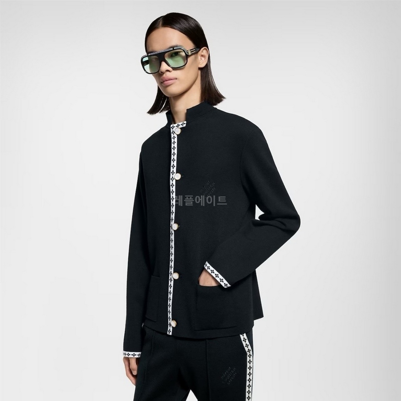 LOUIS VUITTON-루이비통 1AGTLS SPRING CAPSULE 프레피 니티드 울 블레이저