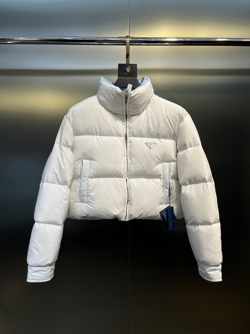 PRADA- 프라다 쇼트 다운 재킷