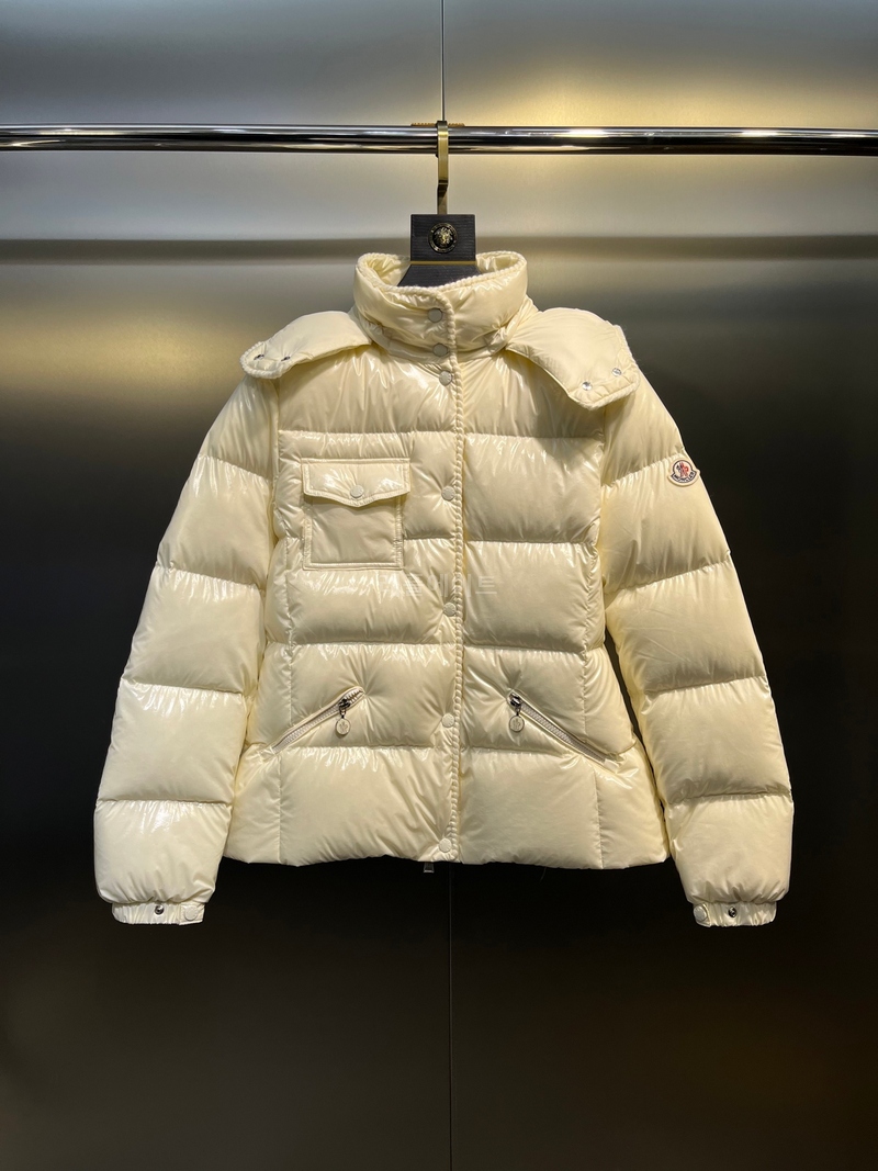 몽클레어-MONCLER-K20931A00014597EU Glareins Braided Trim Hooded Short Down Jacket