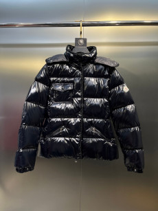 몽클레어-MONCLER-Glareins Braided Trim Hooded Short Down Jacket