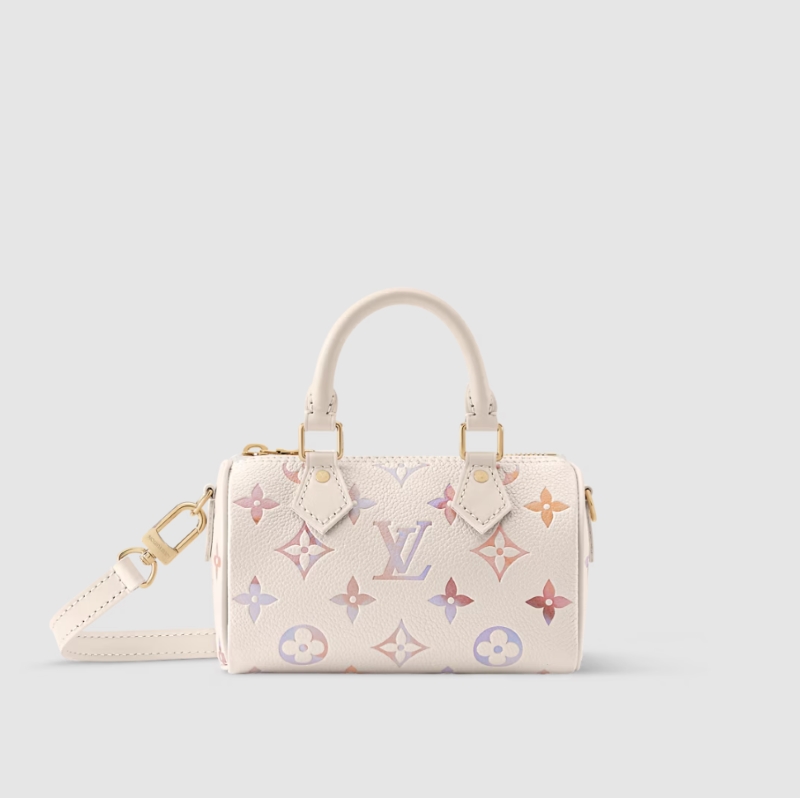 LOUIS VUITTON-루이비통 M25591 크렘 모노그램 나노 스피디