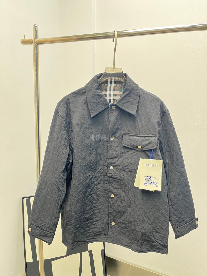 BURBERRY - 버버리 리버시블 면 셔츠