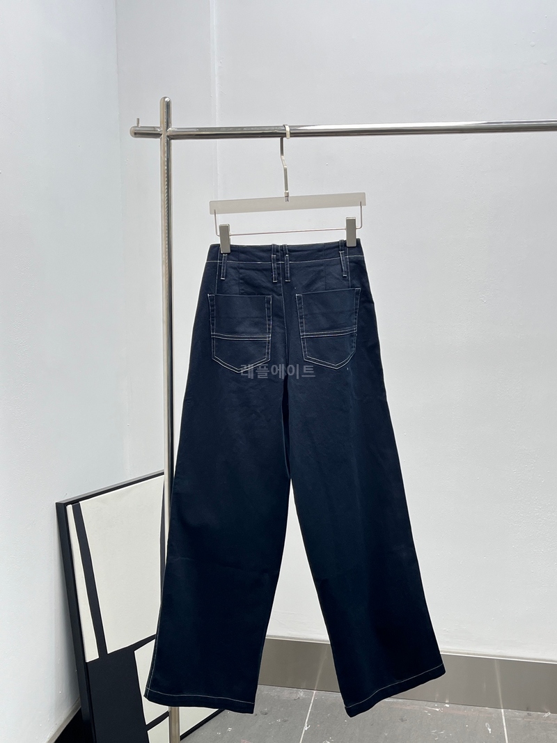 Loewe - 로에베 여성 Wide-Leg Jeans