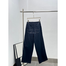 Loewe - 로에베 여성 Wide-Leg Jeans