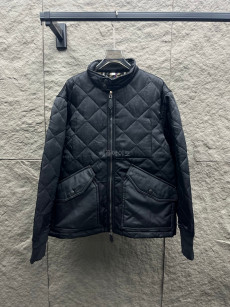 BURBERRY - 버버리 80964491 퀼팅 체온조절 해링턴 재킷