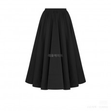 DIOR - 디올 551J02A6380_X9000 Mid-Length Flared Skirt
