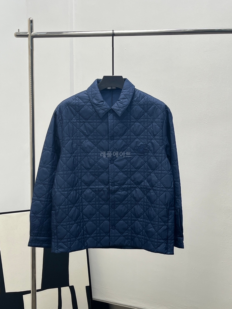 DIOR - 디올 593C529A2006_C530 Christian Dior Couture 은방울꽃 자수 오버셔츠