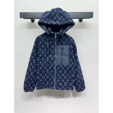 LOUIS VUITTON-루이비통 1AIQQW LV SKI 데님 이펙트 모노그램 플리스 재킷