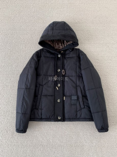 LOUIS VUITTON-루이비통 후디드 퀼티드 립스톱 재킷