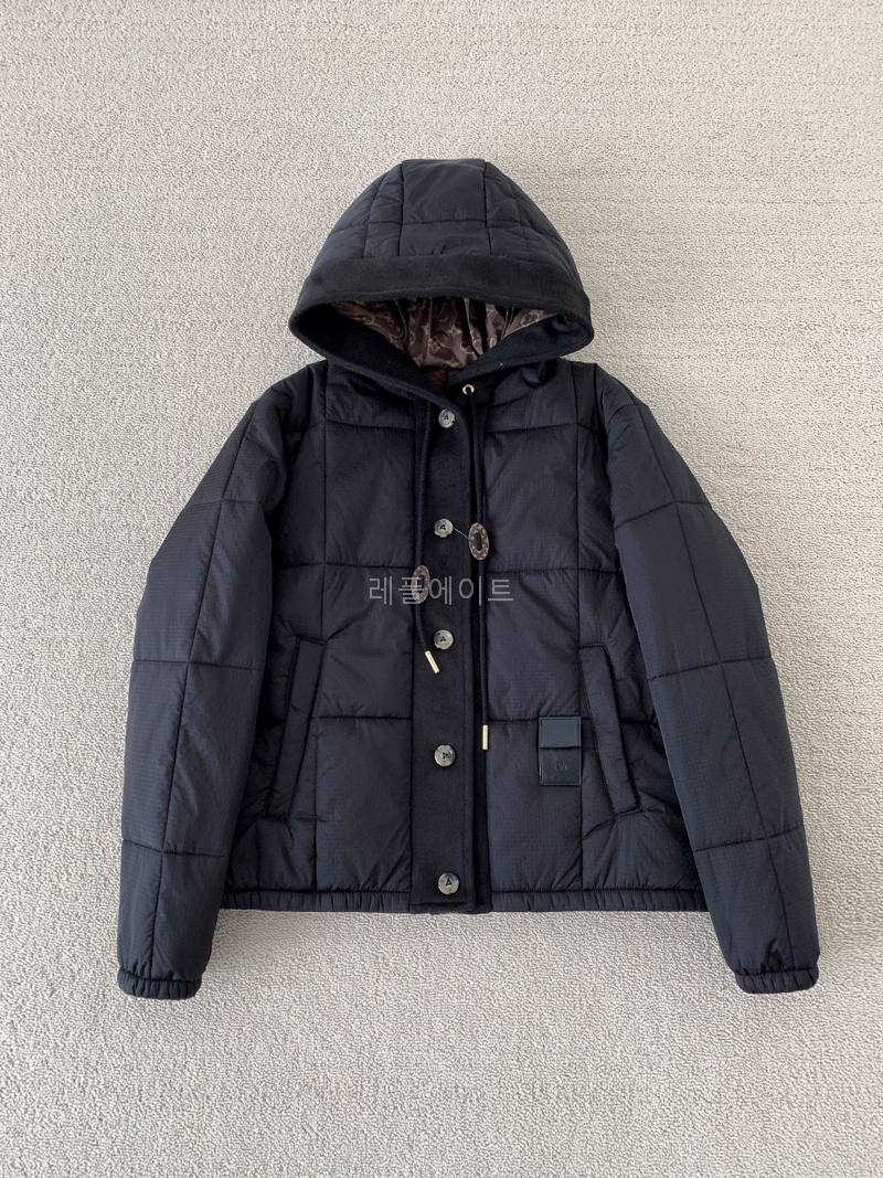 LOUIS VUITTON-루이비통 후디드 퀼티드 립스톱 재킷