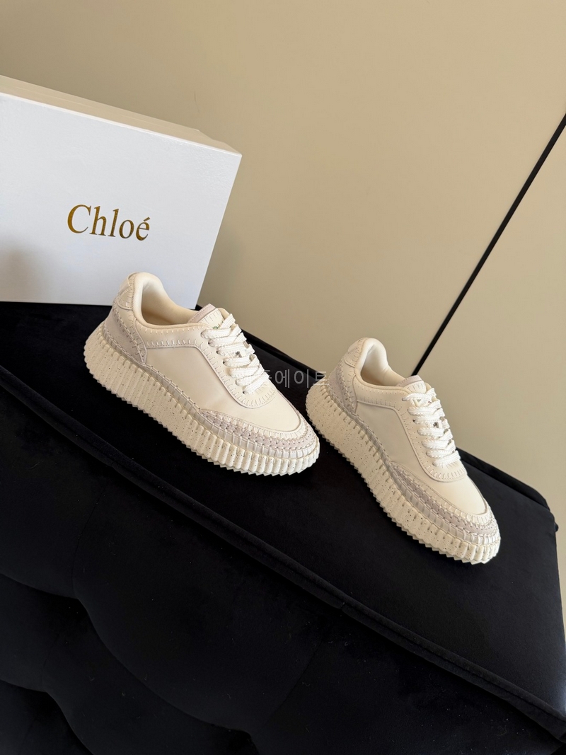 CHLOE-끌로에 CHC24S00RBD100 나마 웨지 스니커즈(KD295)