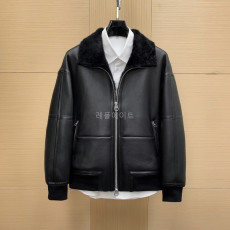 로로피아나-LORO PIANA FAO5087 메리노 셔링 Peter 봄버 재킷