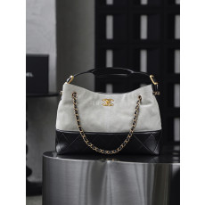 샤넬 CHANEL 쇼핑백 스웨이드 카프스킨 스몰