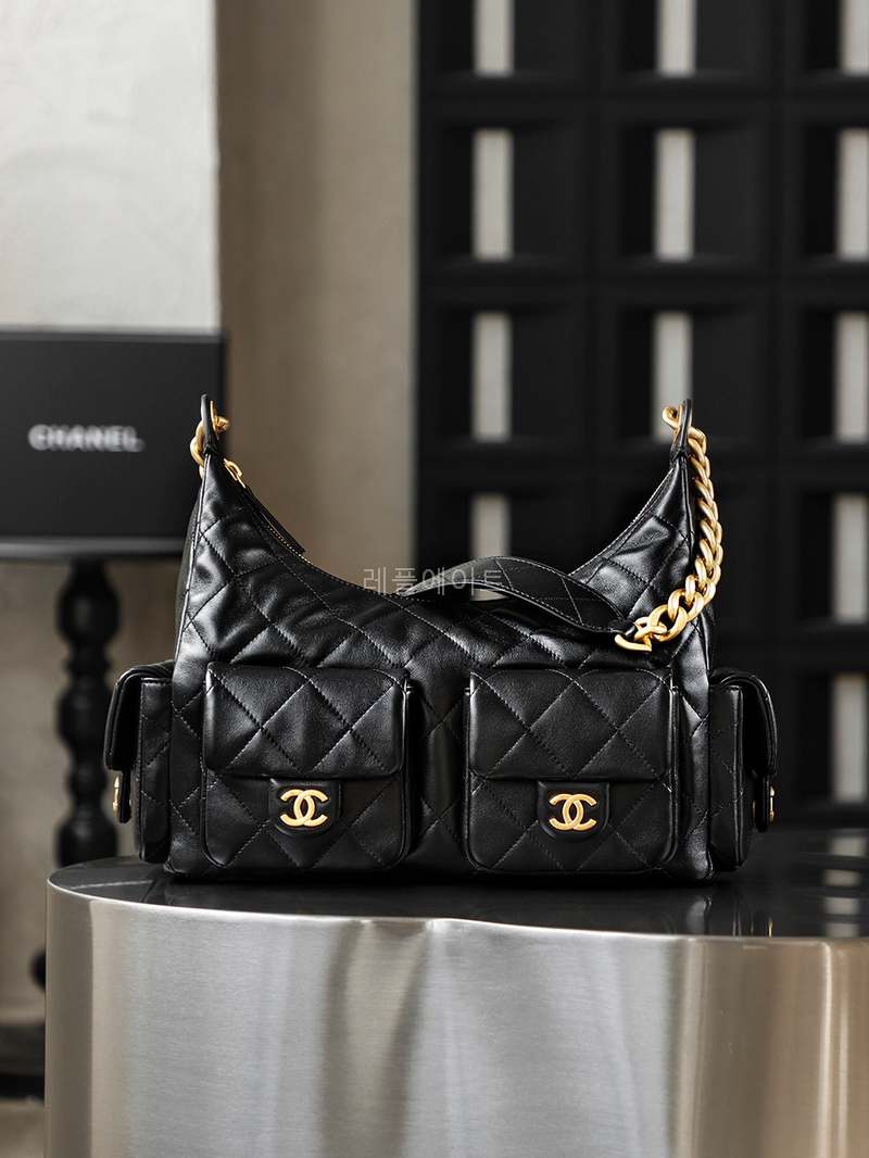 CHANEL-샤넬 AS5339 라지 호보 백