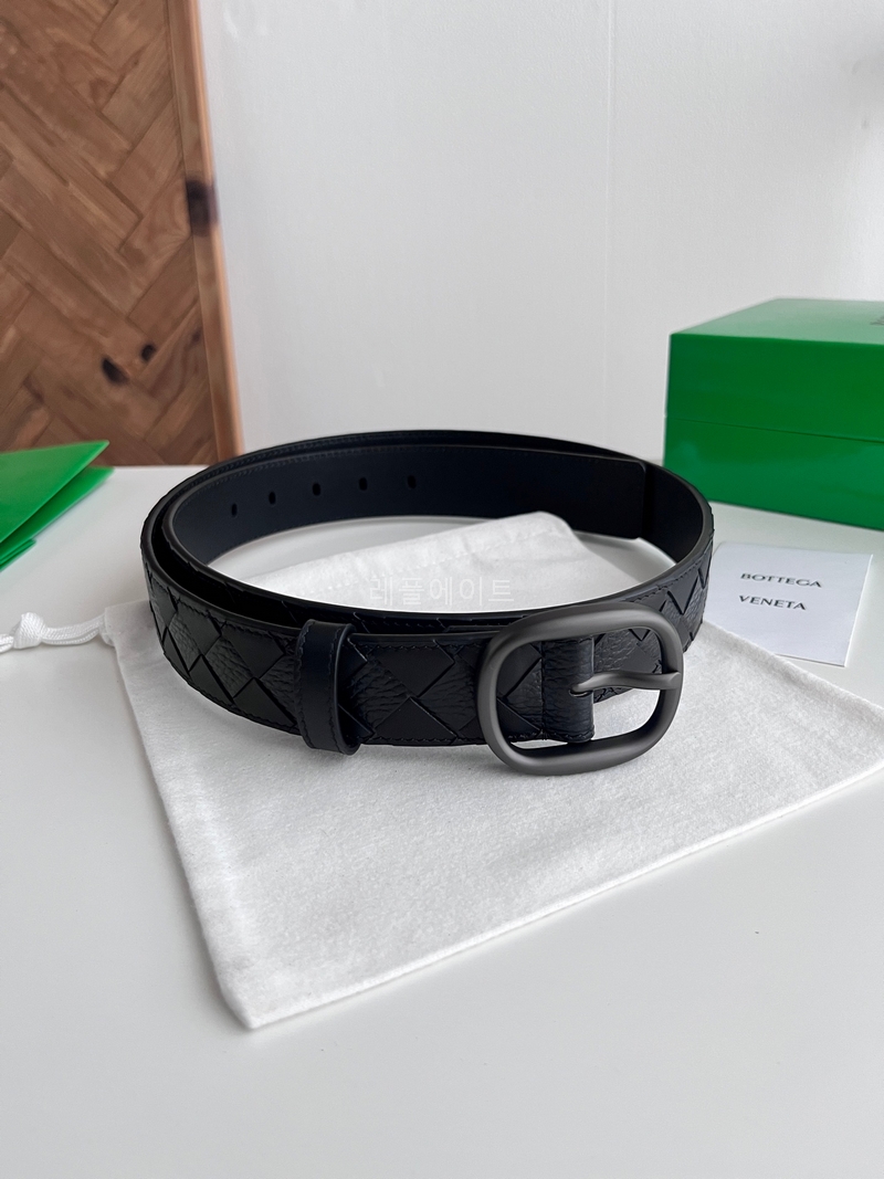 보테가 베네타 - BOTTEGA VENETA 인트레차토 벨트 (3.5CM)