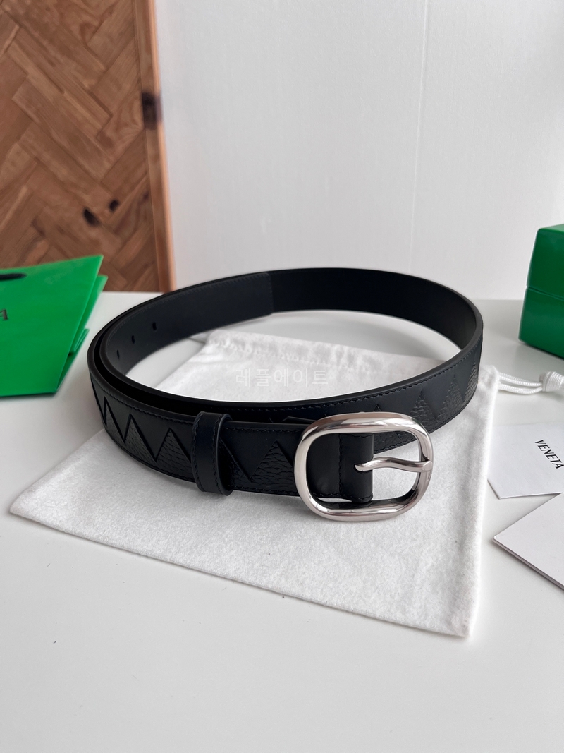 보테가 베네타 - BOTTEGA VENETA 인트레차토 벨트 (3.5CM)