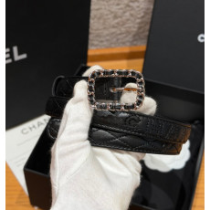 CHANEL-샤넬 가족 벨트 Quilted Lambskin Belt (20mm)