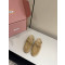 MIUMIU - 미우미우 5D577E_054_F0F24_F_005 Suede Deck mules