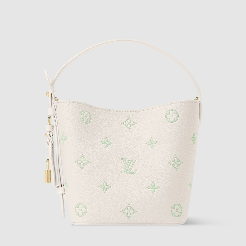 LOUIS VUITTON-루이비통 M27570 모노그램 앙프렝뜨 가죽 올 인 BB 밀키 화이트