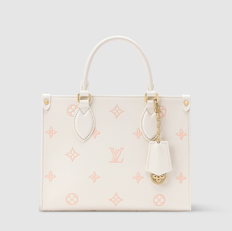 LOUIS VUITTON-루이비통 M28313 모노그램 앙프렝뜨 온더고 PM 밀키화이트&핑크